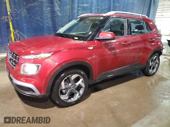 ✅ 2024 Hyundai Venue SEL • VIN: KMHRC8A34RU280173 • Lot: 47983885. Listed on Copart with 23,762 mi. Free auction sales archive from the USA and detailed vehicle history report at DreamBid. Image 1.