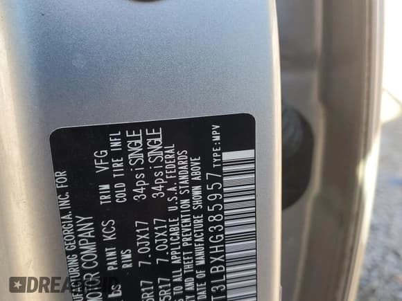 ✅ 2017 Hyundai Santa Fe 2.4L • VIN: 5XYZT3LBXHG385957 • Лот: 87265935. Опубликован ранее на Copart с пробегом 210 800 миль. Бесплатный доступ к архиву аукционных продаж из США и подробный отчёт об истории автомобиля на DreamBid. Изображение 12.