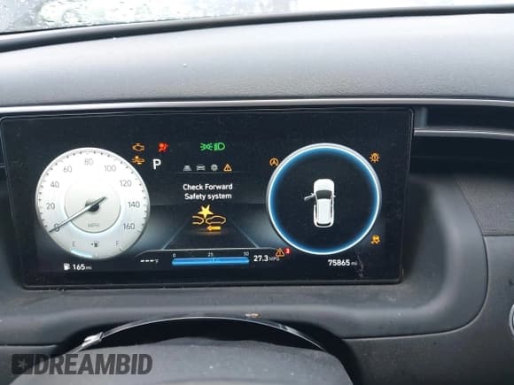 ✅ 2022 Hyundai Tucson SEL • VIN: 5NMJFCAE8NH088513 • Lot: 43474173. Wystawiony na IAAI z przebiegiem 75 865 mil. Bezpłatny archiwum sprzedaży aukcyjnych z USA i szczegółowy raport historii pojazdu na DreamBid. Zdjęcie 7.