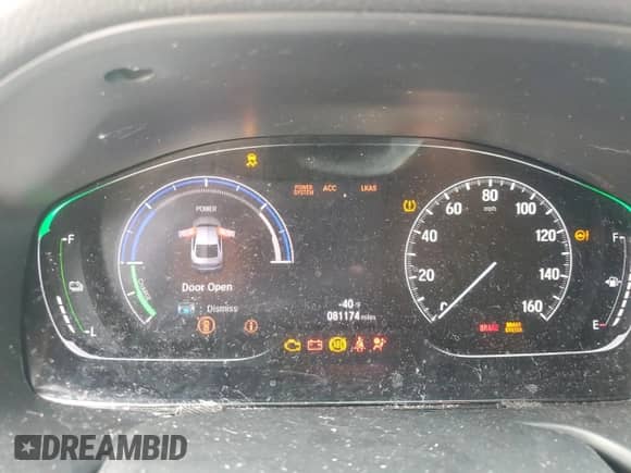 2020 Honda Accord Touring with VIN 1HGCV3F96LA005175, listed as a Copart auction lot 81863005 with 81,174 mi miles and Non repairable. Bid and sale history available at DreamBid. Image 9.