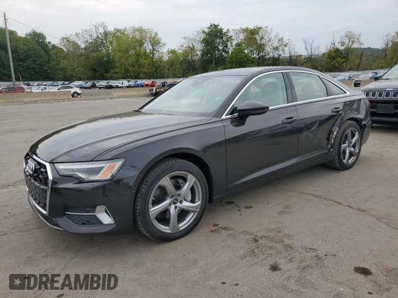 ✅ 2024 Audi A6 Premium Plus • VIN: WAUE3BF29RN012971 • Lot: 81592585. Listed on Copart with 14,687 mi. Free auction sales archive from the USA and detailed vehicle history report at DreamBid. Image 1.