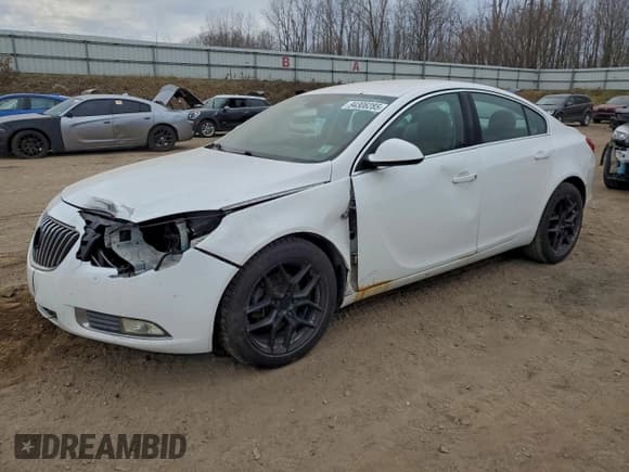 ✅ 2011 Buick Regal CXL RL1 • VIN: W04GN5EC7B1035125 • Lot: 94306285. Listed on Copart with 142,167 mi. Free auction sales archive from the USA and detailed vehicle history report at DreamBid. Image 1.