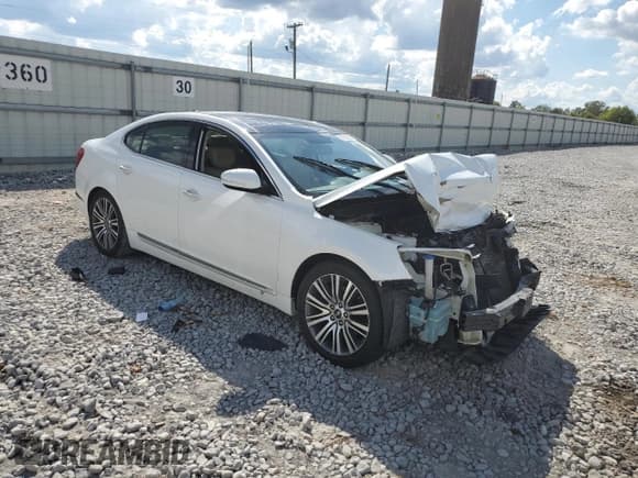 ✅ 2015 Kia Cadenza Premium • VIN: KNALN4D78F5187123 • Lot: 81854035. Listed on Copart with 44,046 mi. Free auction sales archive from the USA and detailed vehicle history report at DreamBid. Image 4.