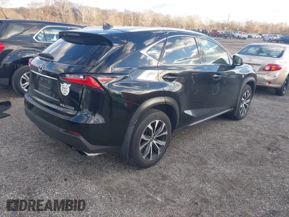 ✅ 2015 Lexus NX 200t • VIN: JTJBARBZ5F2018607 • Lot: 43647867. Listed on IAAI with 106,756 mi. Free auction sales archive from the USA and detailed vehicle history report at DreamBid. Image 4.