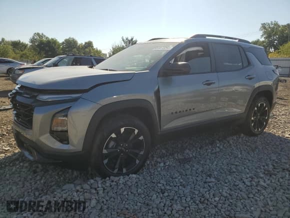 ✅ 2026 Chevrolet Equinox AWD RS • VIN: 3GNAXTEG1TL106754 • Lot: 81873345. Listed on Copart with 2,265 mi. Free auction sales archive from the USA and detailed vehicle history report at DreamBid. Image 1.