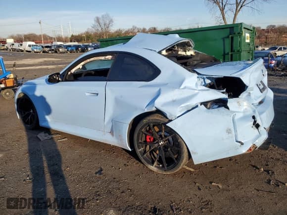 ✅ 2024 BMW M2 • VIN: 3MF13DM08R8D95395 • Lot: 85391664. Listed on Copart with Not provided. Free auction sales archive from the USA and detailed vehicle history report at DreamBid. Image 2.