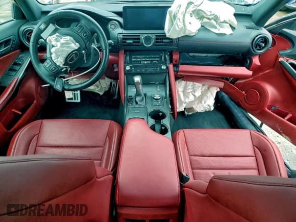 ✅ 2023 Lexus IS 350 F Sport • VIN: JTHGZ1B25P5071229 • Lot: 93714745. Listed on Copart with 45,599 mi. Free auction sales archive from the USA and detailed vehicle history report at DreamBid. Image 8.