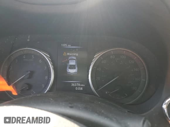 ✅ 2021 Infiniti Q60 Luxe • VIN: JN1EV7KL3MM470046 • Lot: 57998345. Listed on Copart with 36,378 mi. Free auction sales archive from the USA and detailed vehicle history report at DreamBid. Image 9.