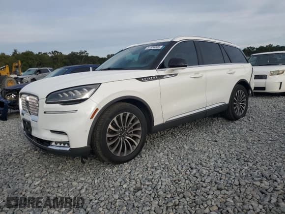 ✅ 2020 Lincoln Aviator Reserve • VIN: 5LM5J7WC0LGL03684 • Lot: 91554005. Listed on Copart with 157,527 mi. Free auction sales archive from the USA and detailed vehicle history report at DreamBid. Image 1.