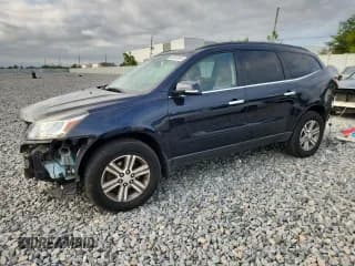 ✅ 2016 Chevrolet Traverse LT • VIN: 1GNKVHKDXGJ255405 • Lot: 82613365. Wystawiony na Copart z przebiegiem 116 957 mil. Bezpłatny archiwum sprzedaży aukcyjnych z USA i szczegółowy raport historii pojazdu na DreamBid. Zdjęcie 1.