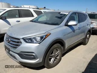 ✅ 2018 Hyundai Santa Fe 2.4L • VIN: 5XYZTDLB8JG559410 • Лот: 60527774. Опубликован ранее на Copart с пробегом 83 560 миль. Бесплатный доступ к архиву аукционных продаж из США и подробный отчёт об истории автомобиля на DreamBid. Изображение 1.