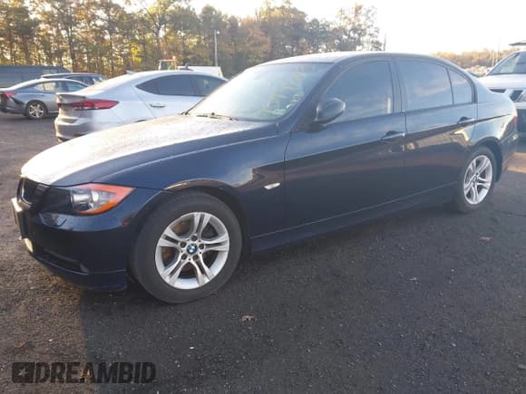 ✅ 2008 BMW 3 Series 328i • VIN: WBAVA37518NL46141 • Lot: 43497143. Listed on IAAI with 107,749 mi. Free auction sales archive from the USA and detailed vehicle history report at DreamBid. Image 2.