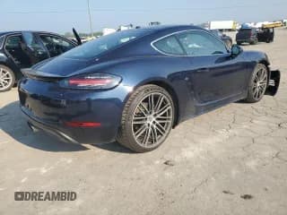 ✅ 2018 Porsche 718 Cayman • VIN: WP0AA2A86JK262502 • Lot: 65248663. Listed on Copart with 16,834 mi. Free auction sales archive from the USA and detailed vehicle history report at DreamBid. Image 3.