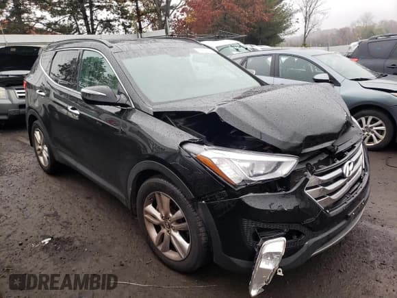 ✅ 2015 Hyundai Santa Fe • VIN: 5XYZWDLA0FG239150 • Лот: 65664442. Опубликован ранее на Copart с пробегом 107 911 миль. Бесплатный доступ к архиву аукционных продаж из США и подробный отчёт об истории автомобиля на DreamBid. Изображение 1.