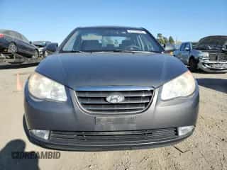 2009 Hyundai Elantra GLS z VIN KMHDU46D79U722672, wystawiony jako Copart lot #71370544 z przebiegiem 145 386 mil mil oraz Szkoda całkowita • Salvage title. Historia ofert i sprzedaży dostępna na DreamBid. Obrazek 5.