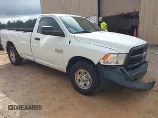 2018 Ram 1500 Tradesman with VIN 3C6JR6DG0JG234499, listed as a IAAI auction lot 43049099 with 119,373 mi miles and . Bid and sale history available at DreamBid. Image 1.