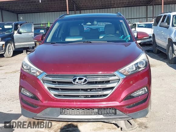 2016 Hyundai Tucson Eco with VIN KM8J33A27GU059512, listed as a IAAI auction lot 42733666 with 125,465 mi miles and . Bid and sale history available at DreamBid. Image 12.