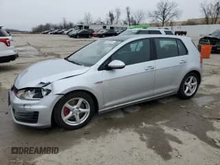 ✅ 2015 Volkswagen Golf GTI S • VIN: 3VW5T7AU2FM016940 • Лот: 44806205. Опубликован ранее на Copart с пробегом 129 368 миль. Бесплатный доступ к архиву аукционных продаж из США и подробный отчёт об истории автомобиля на DreamBid. Изображение 1.