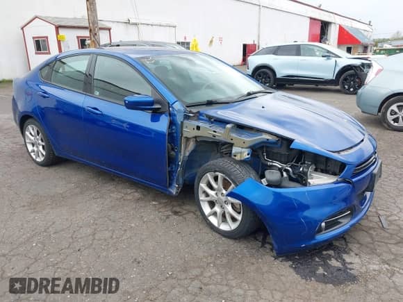 2013 Dodge Dart SXT z VIN 1C3CDFBA2DD336813, wystawiony jako IAAI lot #41911689 z przebiegiem 54 721 mil mil oraz . Historia ofert i sprzedaży dostępna na DreamBid. Obrazek 1.