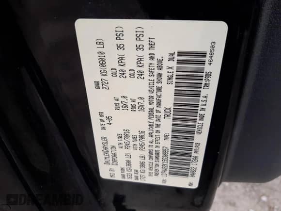 ✅ 2005 Dodge Dakota ST • VIN: 1D7HW22K15S309957 • Лот: 84194764. Размещён на Copart с пробегом 141 384 миль миль. Получите бесплатный доступ к архиву аукционных продаж из США и посмотрите подробный отчёт об истории автомобиля на DreamBid. Изображение 12.