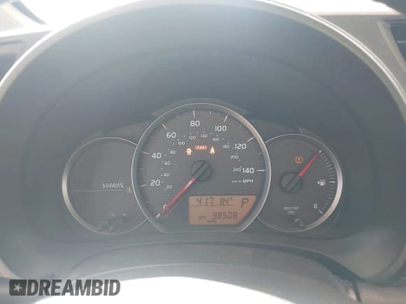 ✅ 2012 Toyota Yaris L • VIN: JTDKTUD35CD514192 • Lot: 43118141. Listed on IAAI with 98,508 mi. Free auction sales archive from the USA and detailed vehicle history report at DreamBid. Image 7.