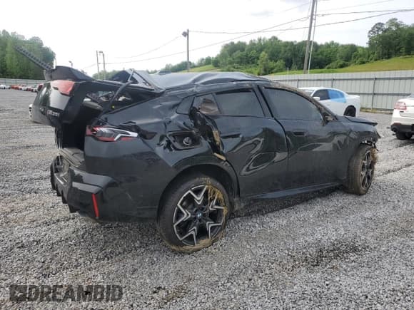 ✅ 2024 BMW X2 M35i • VIN: WBX83GM09R5Y59491 • Lot: 53892725. Listed on Copart with 24,173 mi. Free auction sales archive from the USA and detailed vehicle history report at DreamBid. Image 3.