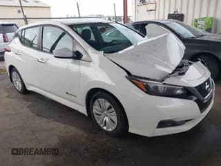 ✅ 2018 Nissan LEAF S • VIN: 1N4AZ1CP6JC303184 • Лот: 41840462. Опубликован ранее на IAAI с пробегом 122 983 миль. Бесплатный доступ к архиву аукционных продаж из США и подробный отчёт об истории автомобиля на DreamBid. Изображение 1.