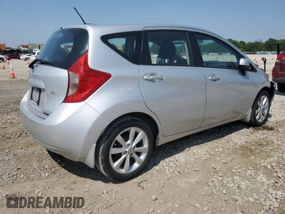 ✅ 2014 Nissan Note S Plus • VIN: 3N1CE2CP8EL372444 • Lot: 60837075. Listed on Copart with 107,149 mi. Free auction sales archive from the USA and detailed vehicle history report at DreamBid. Image 3.
