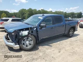 ✅ 2024 GMC Sierra 1500 Pro • VIN: 1GTUUAED2RZ336555 • Lot: 67538955. Listed on Copart with 27,668 mi. Free auction sales archive from the USA and detailed vehicle history report at DreamBid. Image 1.