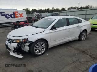 2016 Chevrolet Impala LT z VIN 2G1115S30G9195421, wystawiony jako Copart lot #81902455 z przebiegiem 142 250 mil mil oraz Szkoda całkowita • Salvage title. Historia ofert i sprzedaży dostępna na DreamBid. Obrazek 1.