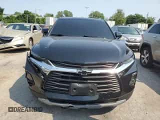 2019 Chevrolet Blazer with VIN 3GNKBHRSXKS686332, listed as a Copart auction lot 63325314 with 52,880 mi miles and Salvage title. Bid and sale history available at DreamBid. Image 5.