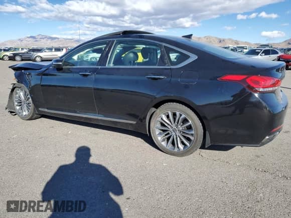 2016 Hyundai Genesis 3.8L z VIN KMHGN4JEXGU139410, wystawiony jako Copart lot #78396374 z przebiegiem 48 310 mil mil oraz Szkoda całkowita • Salvage title. Historia ofert i sprzedaży dostępna na DreamBid. Obrazek 2.