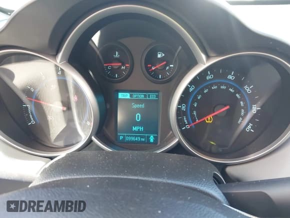 ✅ 2013 Chevrolet Cruze ECO • VIN: 1G1PH5SB2D7166819 • Lot: 43432167. Listed on IAAI with 99,649 mi. Free auction sales archive from the USA and detailed vehicle history report at DreamBid. Image 7.