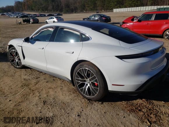 ✅ 2022 Porsche Taycan 4S • VIN: WP0AB2Y14NSA44380 • Lot: 68717622. Listed on Copart with Not provided. Free auction sales archive from the USA and detailed vehicle history report at DreamBid. Image 2.