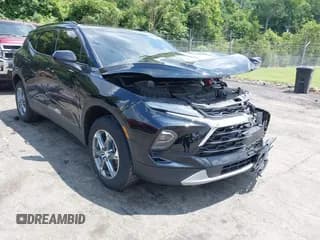 ✅ 2024 Chevrolet Blazer LT • VIN: 3GNKBCR43RS171932 • Lot: 42632714. Listed on IAAI with 25,631 mi. Free auction sales archive from the USA and detailed vehicle history report at DreamBid. Image 1.