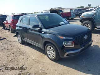 2022 Hyundai Venue SE with VIN KMHRB8A31NU163857, listed as a IAAI auction lot 43198745 with 42,418 mi miles and . Bid and sale history available at DreamBid. Image 1.