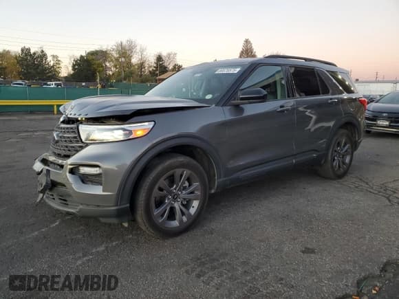 ✅ 2022 Ford Explorer XLT • VIN: 1FMSK8DHXNGC05952 • Lot: 89576575. Listed on Copart with 71,061 mi. Free auction sales archive from the USA and detailed vehicle history report at DreamBid. Image 1.