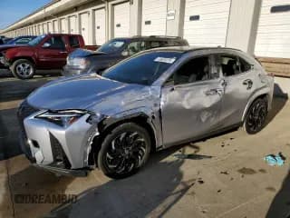 ✅ 2023 Lexus UX 250h F Sport • VIN: JTHB9JBHXP2067404 • Lot: 43605075. Listed on Copart with 24,268 mi. Free auction sales archive from the USA and detailed vehicle history report at DreamBid. Image 1.