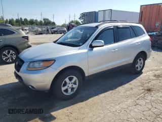 2008 Hyundai Santa Fe GLS with VIN 5NMSG13D28H190811, listed as a Copart auction lot 70521884 with 132,440 mi miles and Salvage title. Bid and sale history available at DreamBid. Image 1.