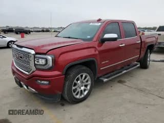 ✅ 2018 GMC Sierra 1500 Denali • VIN: 3GTP1PEC9JG424555 • Lot: 78002174. Listed on Copart with 52,743 mi. Free auction sales archive from the USA and detailed vehicle history report at DreamBid. Image 1.