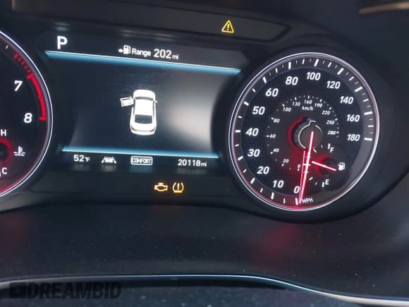 ✅ 2019 Genesis G70 Advanced • VIN: KMTG44LA3KU026670 • Lot: 41814058. Listed on IAAI with 20,118 mi. Free auction sales archive from the USA and detailed vehicle history report at DreamBid. Image 7.