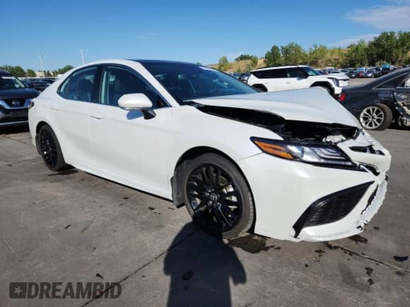 2021 Toyota Camry XSE with VIN 4T1K61BK4MU022329, listed as a Copart auction lot 69682255 with 16,244 mi miles and Salvage title. Bid and sale history available at DreamBid. Image 4.