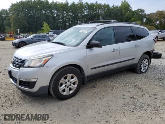 2013 Chevrolet Traverse LS with VIN 1GNKRFED9DJ111232, listed as a Copart auction lot 81362415 with 106,820 mi miles and Clean title. Bid and sale history available at DreamBid. Image 1.