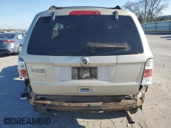 ✅ 2010 Mercury Mariner Premier • VIN: 4M2CN8H70AKJ05877 • Lot: 50355225. Listed on Copart with Not provided. Free auction sales archive from the USA and detailed vehicle history report at DreamBid. Image 6.