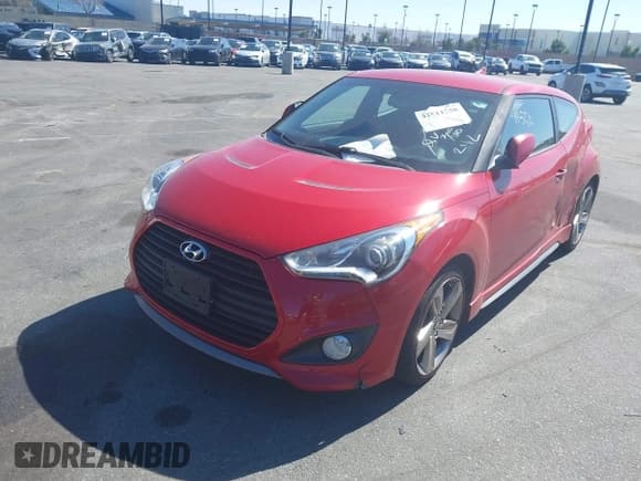 ✅ 2015 Hyundai Veloster Turbo • VIN: KMHTC6AE2FU222697 • Lot: 41511550. Wystawiony na IAAI z przebiegiem 109 156 mil. Bezpłatny archiwum sprzedaży aukcyjnych z USA i szczegółowy raport historii pojazdu na DreamBid. Zdjęcie 2.