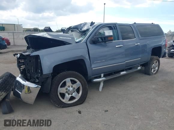 ✅ 2015 Chevrolet Silverado 2500HD LTZ • VIN: 1GC1KWE86FF588122 • Lot: 43634421. Listed on IAAI with Not provided. Free auction sales archive from the USA and detailed vehicle history report at DreamBid. Image 2.