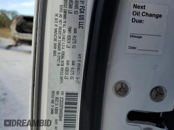 ✅ 2017 Dodge Challenger R/T • VIN: 2C3CDZBT0HH658040 • Lot: 74583833. Wystawiony na Copart z przebiegiem 107 982 mil. Bezpłatny archiwum sprzedaży aukcyjnych z USA i szczegółowy raport historii pojazdu na DreamBid. Zdjęcie 12.