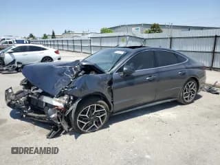 ✅ 2021 Hyundai Sonata N Line • VIN: 5NPEK4JC3MH129942 • Лот: 62422135. Опубликован ранее на Copart с пробегом Не указан. Бесплатный доступ к архиву аукционных продаж из США и подробный отчёт об истории автомобиля на DreamBid. Изображение 1.