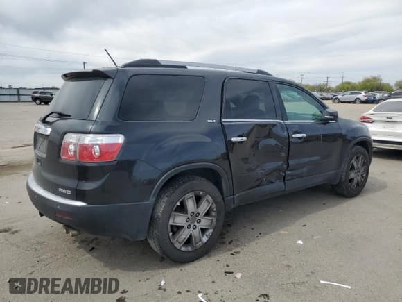 ✅ 2010 GMC Acadia SLT2 • VIN: 1GKLVNED4AJ249635 • Lot: 54667555. Listed on Copart with 121,825 mi. Free auction sales archive from the USA and detailed vehicle history report at DreamBid. Image 3.