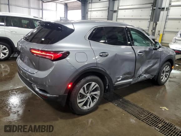 ✅ 2021 Buick Envision Essence • VIN: LRBFZPR47MD048610 • Lot: 67775375. Listed on Copart with 48,404 mi. Free auction sales archive from the USA and detailed vehicle history report at DreamBid. Image 3.